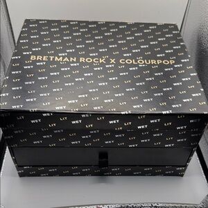 Colourpop Bretman Rock Black and Gold Makeup Box